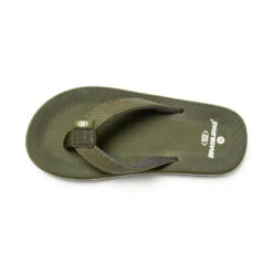Tongs Vert Militaire Pour Enfants Avec Semelles Antidérapantes -Magasin De Sport tongs vert militaire pour enfants avec semelles antiderapantes 4