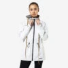 Kalenji VESTE RAIN RUN 500 FEMME BEIGE -Magasin De Sport veste rain run 500 femme beige