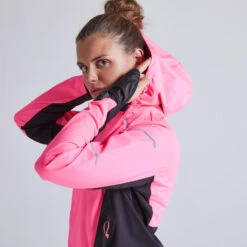 VESTE RUNNING FEMME KIPRUN WARM REGUL ROSE FLUO -Magasin De Sport veste running femme kiprun warm regul rose fluo 5
