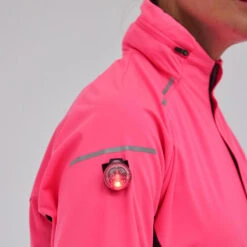 VESTE RUNNING FEMME KIPRUN WARM REGUL ROSE FLUO -Magasin De Sport veste running femme kiprun warm regul rose fluo 9