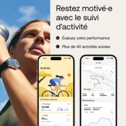 Withings - ScanWatch Light (37mm-white) -Magasin De Sport withings scanwatch light 37mm white 2