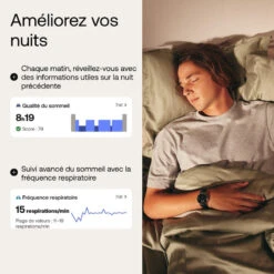 Withings - ScanWatch Light (37mm-white) -Magasin De Sport withings scanwatch light 37mm white 4