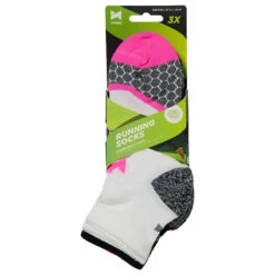 Xtreme Chaussettes De Course Mi-hauteur 3 Paires Multicolore Pink -Magasin De Sport xtreme chaussettes de course mi hauteur 3 paires multicolore pink 3